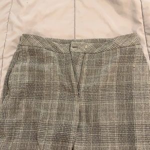 Plaid trendy pants